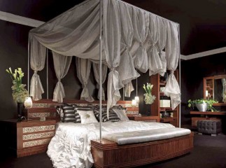 Комплект мебели для шикарной спальной комнаты - misg/0073