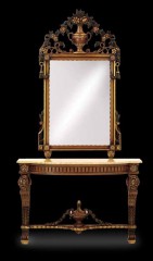 Изящное настенное зеркало - misg/0066