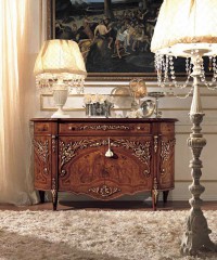 Двухстворчатая овальная тумба - mobm/0153