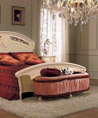 Овальный пуф с драпировкой - mobm/0221