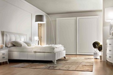 Спальня в холодных светлых тонах - mobm/0052