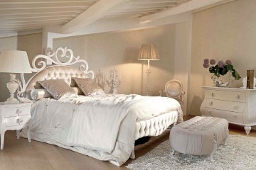 Спальня белого цвета - mobm/0074