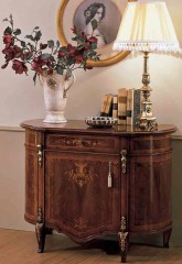 Овальная тумба с инкрустацией - mobm/0197