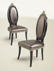 Обеденный стул с овальной спинкой - mfmn/0147