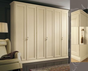 Гардеробный шкаф с шестью распашными створками - mcnds/0134