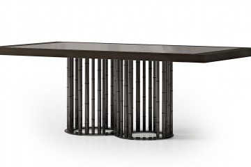 Стол Bamboo rectangular brown mini - mlb/453