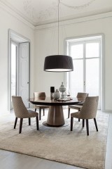 Круглый обеденный стол Klovis - alb/121