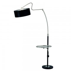 Торшер со стеклянным столиком - pzg/359