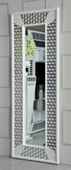 Вертикальное настенное зеркало с широкой рамой - mvsm/0054