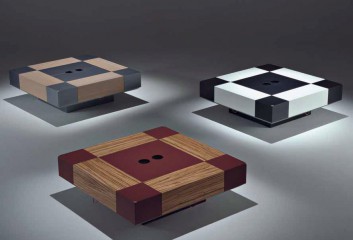 Низкий кофейный стол с квадратной столешницей - mvsm/0061