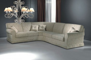 Светло-коричневый диван с мелким светлым узором - mmego/0675