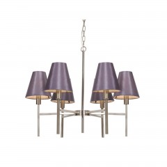 Люстра Cones purple с 6 абажурами - esl/106