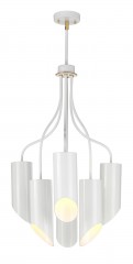 Люстра Tube white с 6 плафонами - esl/104