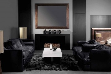 Мягкая мебель в черной расцветке - ulivi/175