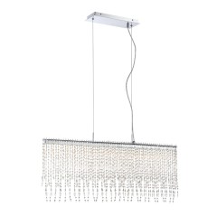 Светодиодная люстра из стеклянных подвесок - sef/0791