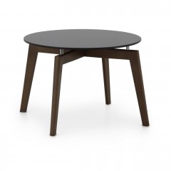 Столик Zarina black low round - svd/505