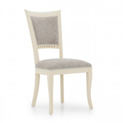 Стул в текстильной обивке с декоративной окантовкой - svd/864