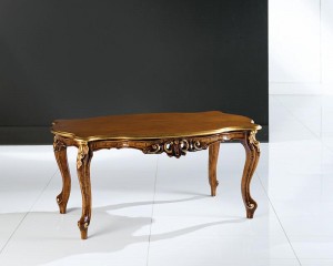 Классический столик с позолотой - msd/140