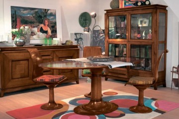 Классическая столовая с овальным столом - marca/377