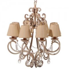 Небольшая люстра бежевого цвета - mgua/310