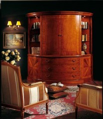 Полукруглый шкаф для ТВ - marm/439