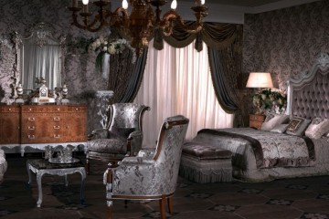 Спальня в серо-коричневых тонах - marm/728