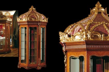 Витрина с куполом - marm/430