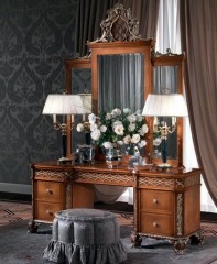 Зеркало с резным карнизом - marm/651