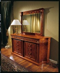 Зеркало в широкой прямоугольной раме - marm/484