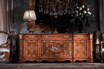Буфет, инкрустированный натуральными камнями - marm/570