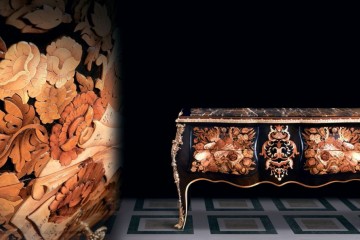 Комод с аппликацией на фасаде - marm/607