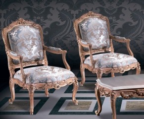 Кресло с открытыми подлокотниками - marm/587
