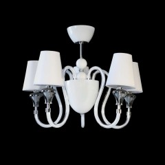 Люстра с белыми плафонами - slfs/0656