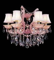 Люстра в розовых тонах - slfs/0229