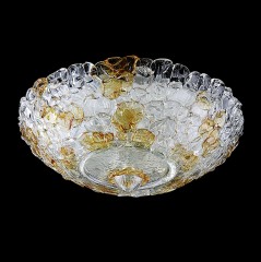 Люстра с золотистыми лепестками - slfs/0022