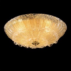 Золотистая люстра на шесть ламп - slfs/0719