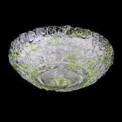 Люстра с зелеными лепестками - slfs/0023