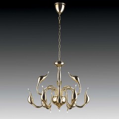 Люстра с лебедями - slfs/0285