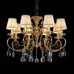 Люстра на позолоченном каркасе - slfs/0046