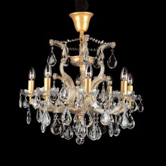 Люстра с хрустальным убранством - slfs/0374