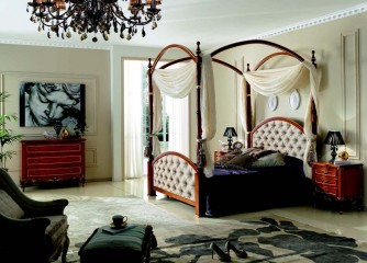 Спальня с кроватью с балдахином - MMRS/0014