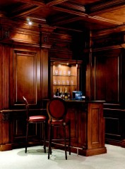 Барный стул с овальной спинкой - MMRS/0026