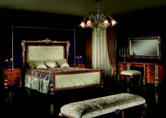 Спальня в коричнево-бежевых тонах - MMRS/0017