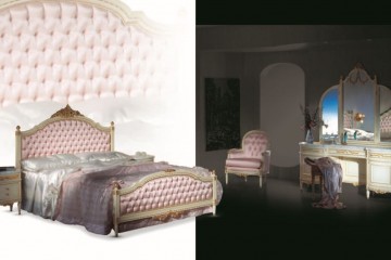 Спальня в бело-розовых тонах - moak/0286