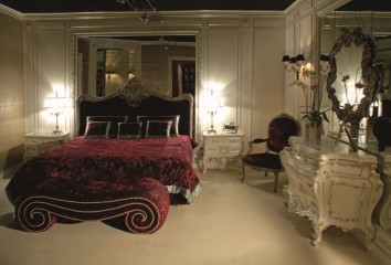 Красно-белая спальня - moak/0216