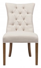 Мягкий светлый обеденный стул - mdgh/0686