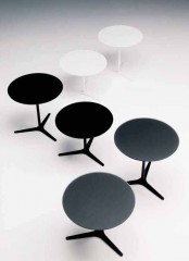 Низкий круглый столик - mbtn/087