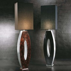 Торшер на декорированном керамическом основании - gkn/125